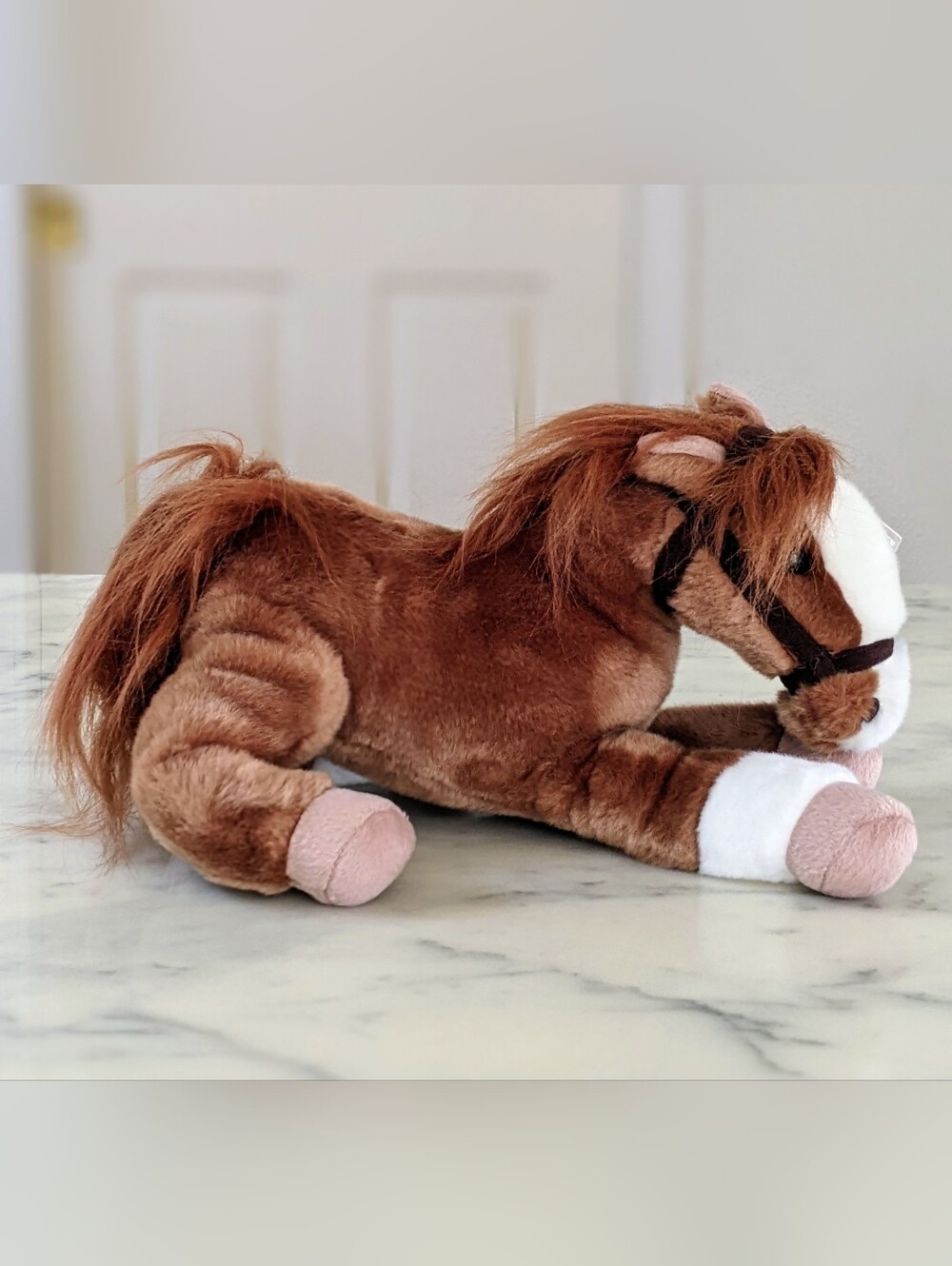 NWT. Wells Fargo Legendary 14” MACK HORSE Pony Plush Toy.